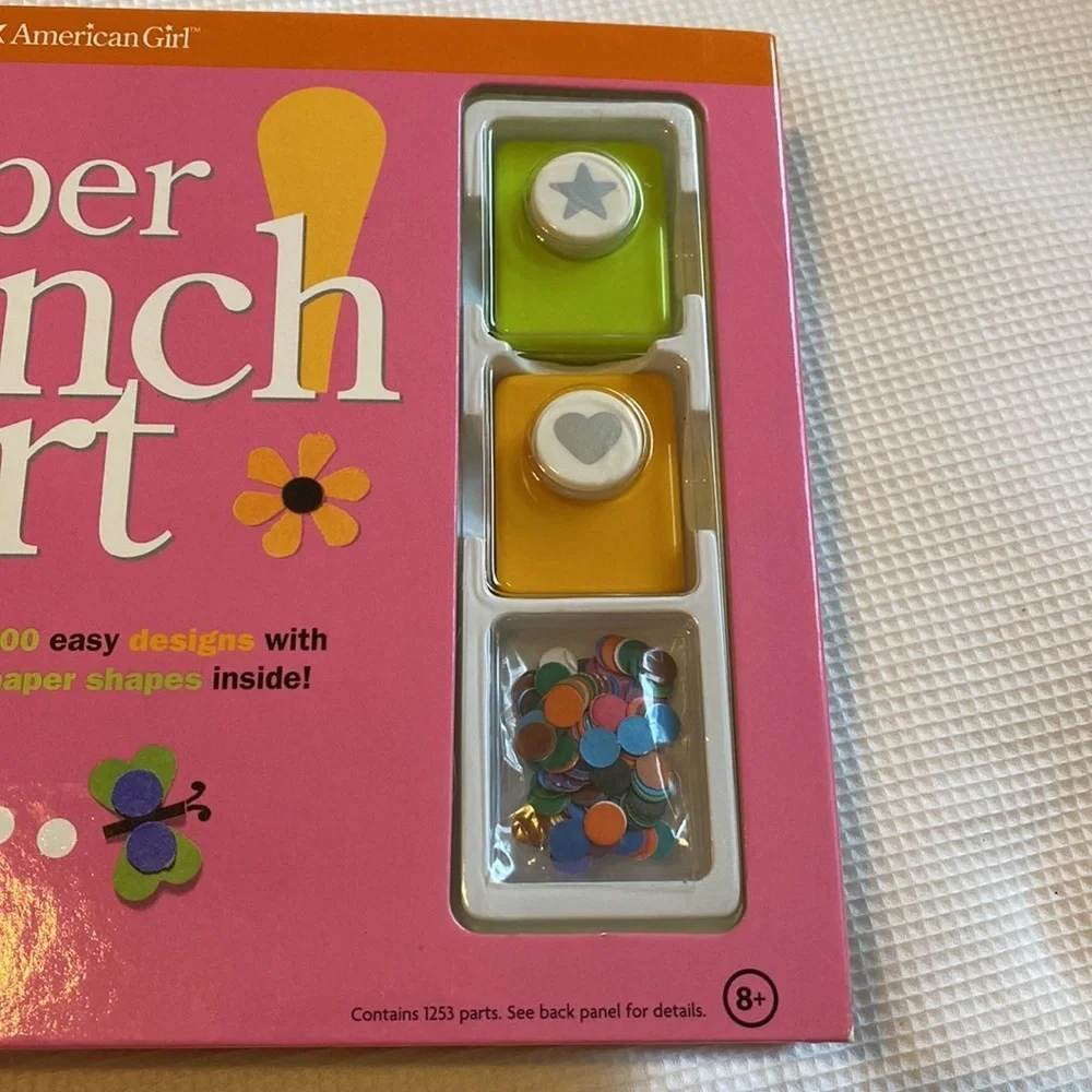 American Girl Paper Punch Art kit